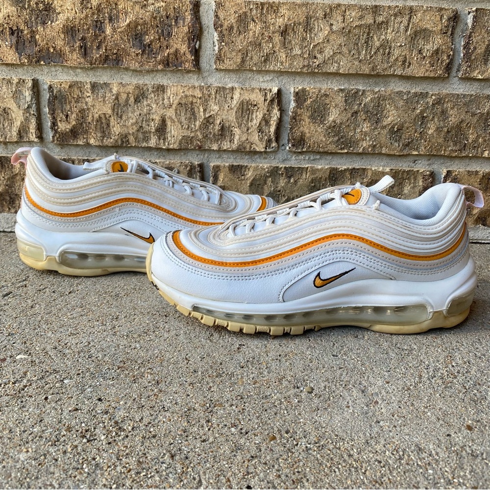 Nike Air Max 97 Phantom/Light Curry sneaker athletic training sportswear 7.5